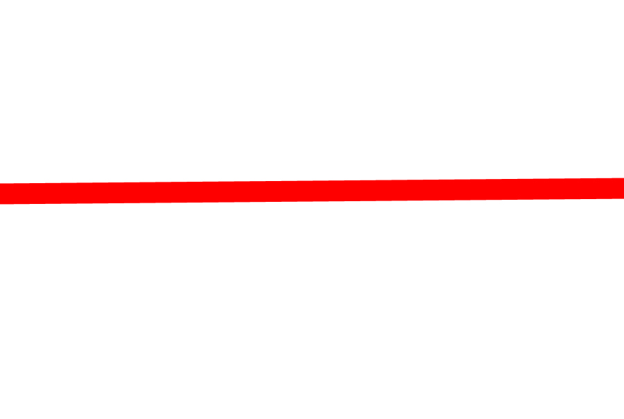 Тонкая вертикальная линия. Красная линия. Красная полоса. Красная полоса на прозрачном фоне. Красная вертикальная линия.