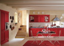 Кухонная мебель из Италии в квартире-студии