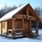 Можно ли строить деревянную баню зимой?
